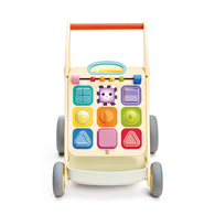 德國Hape 成長手推式學步車