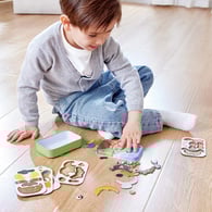 【網路限定】德國Hape 口袋桌遊-四款選擇(冰原遊戲/變臉磁貼/釣魚遊戲/手指足球)