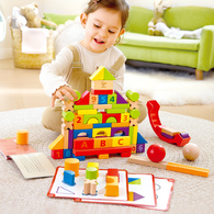 德國Hape 積木組合80件