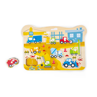 德國Hape 小手抓板拼圖