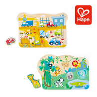 德國Hape 小手抓板拼圖