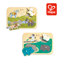 德國Hape 造型手抓板拼圖