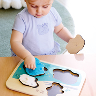 德國Hape 造型手抓板拼圖