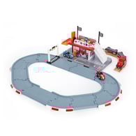 【網路限定】德國Hape 火車軌道賽車場套組