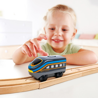 【網路限定】德國Hape 電動城市列車-4色選擇