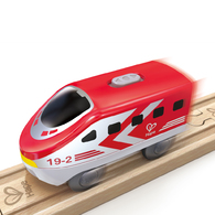 【網路限定】德國Hape 電動城市列車-4色選擇