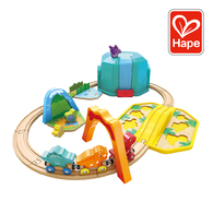 德國Hape 恐龍世界火車軌道組
