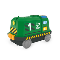 德國Hape 綠色能源火車收納組合