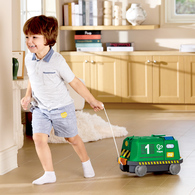 德國Hape 綠色能源火車收納組合