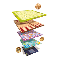 德國Hape 22合1經典遊戲組合