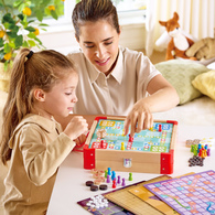 德國Hape 22合1經典遊戲組合