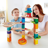 【網路限定】德國Hape 跨得瑞拉迴旋彈珠軌道遊戲組