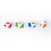 【網路限定】德國Hape 跨得瑞拉積木4件組