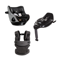 【超值組合】i-Base™ Encore 旋轉型底座+i-Harbour™ 0-4歲旋轉型汽座+savvy™ air 四合一嬰兒揹帶
