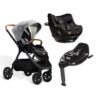 【超值組合】i-Base™ Encore 旋轉型底座+i-Harbour™ 0-4歲旋轉型汽座+finiti 豪華三合一推車
