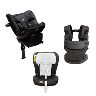 【91品牌週】i-Spin™ XL 0-12歲旋轉型汽座+savvy™ air 四合一嬰兒揹帶+汽座透氣座布