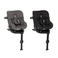 【涼夏育兒省】i-Pivot™ 360 0-4歲旋轉型汽座+kubbie™ sleep 多功能床邊嬰兒床+安撫小海馬