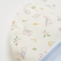 綠映比得嬰兒帽 (美麗諾羊毛布)