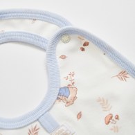 秋天童話奶嘴圍兜