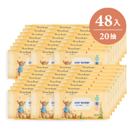 比得兔純水柔濕巾-20抽 48入