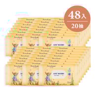 比得兔純水柔濕巾-20抽 48入