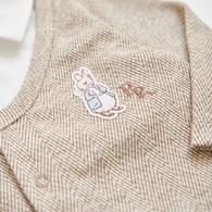比得兔 復古英倫小紳士兔裝/連身裝3件組禮盒 (兔裝+帽子+襪子)