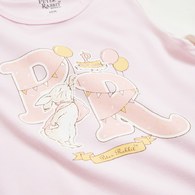 生日快樂短袖側開兔裝 (冰淇淋紗)