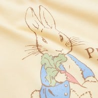 格紋比得長袖側開包屁衣 (美麗諾羊毛布)