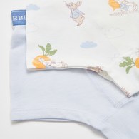 雲朵比得男童平口褲-2入 (鋅纖維布+銀離子抗菌內襠)