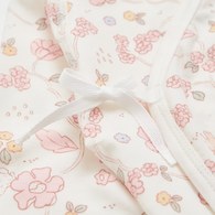 花徑小兔肚衣(美麗諾羊毛布)