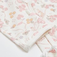 花徑小兔肚衣(美麗諾羊毛布)