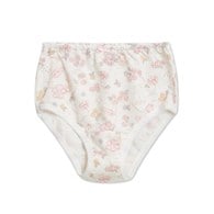 花徑小兔女童三角褲-2入 (鋅纖維布+銀離子抗菌內襠)