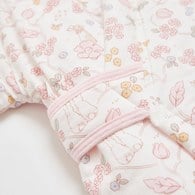花徑小兔天絲鋪棉和服(天絲棉)