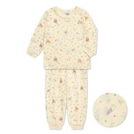 田園比得圓領冷氣衫套裝 (水晶紗)