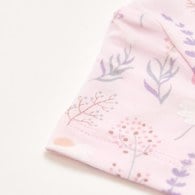 採花趣短袖兩段式調節開襟包屁衣 (水晶紗)