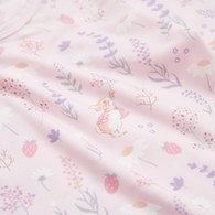 採花趣長袖側開包屁衣 (水晶紗)