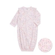 採花趣長袍妙妙裝 (水晶紗)