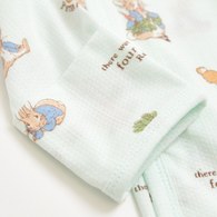 比得物語兩段式調節開襟包屁衣 (天絲洞感緹花布)