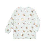 比得物語圓領冷氣衫套裝 (天絲洞感緹花布+彈性布)