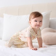 野餐比得嬰兒長褲 (天絲洞感緹花布)