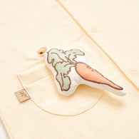 野餐比得短袖兔裝 (天絲洞感緹花布)