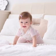 春日比得兩段式調節開襟包屁衣 (冰紗布)