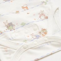 春日比得兩段式調節開襟包屁衣 (冰紗布)