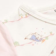 春日比得兩段式調節開襟包屁衣 (冰紗布)