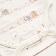 春日比得兩段式調節開襟包屁衣 (冰紗布)