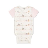 春日比得兩段式調節開襟包屁衣 (冰紗布)