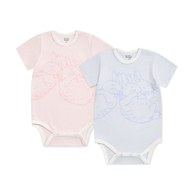 春日比得短袖側開包屁衣 (冰紗布)