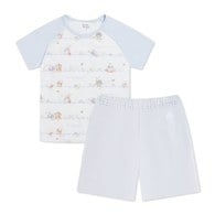 春日比得短袖圓領套裝 (冰紗布)