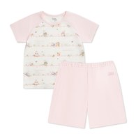 春日比得短袖圓領套裝 (冰紗布)