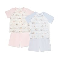 春日比得短袖圓領套裝 (冰紗布)